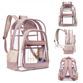 Fashion PVC transparent backpack with Logo
