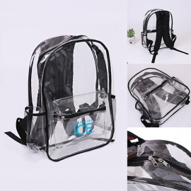 Transparent PVC Stadium Backpack with Logo