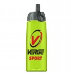 26 Oz. Transparent Flair Sports Bottle w/Flip Ring Lid with Logo