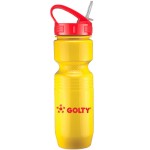 Custom 26 Oz. Jogger Bottle Sport Sip Lid & Straw - Solid Colors