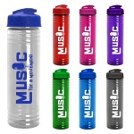 Personalized 24 Oz. Slim Fit Water Bottle w/Flip Lid