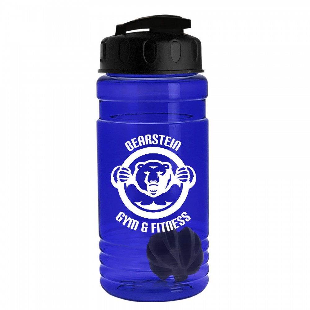 Personalized 20 Oz. Groove Shaker Bottle w/Usa Flip Lid