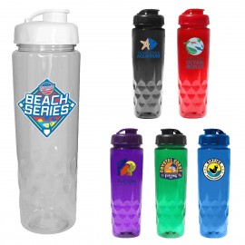 24 oz. Oceanworks Bottle with Flip Top Cap, Full Color Digital with Logo
