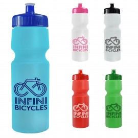 24 Oz. Venture Bike Bottle w/Pushpull lid with Logo