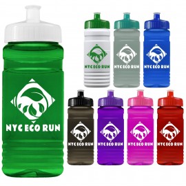 Custom 20 Oz. Upcycle Rpet Bottle w/Push Pull Lid