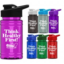 16 Oz. Upcycle Mini Rpet Sports Bottle w/Drink Thru Lid with Logo