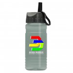 20 Oz. Upcycle Rpet Bottle w/Ring Straw Lid - Digital with Logo