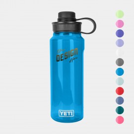 34 oz YETI Yonder Ultra-Durable Water Bottle w/ Tether Cap with Logo  34 oz YETI Yonder Ultra-Durable Water Bottle w/ Tether Cap with Logo