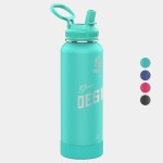 40 oz Takeya Stainless Steel Insulated Pickle Ball Water Bottle with Logo