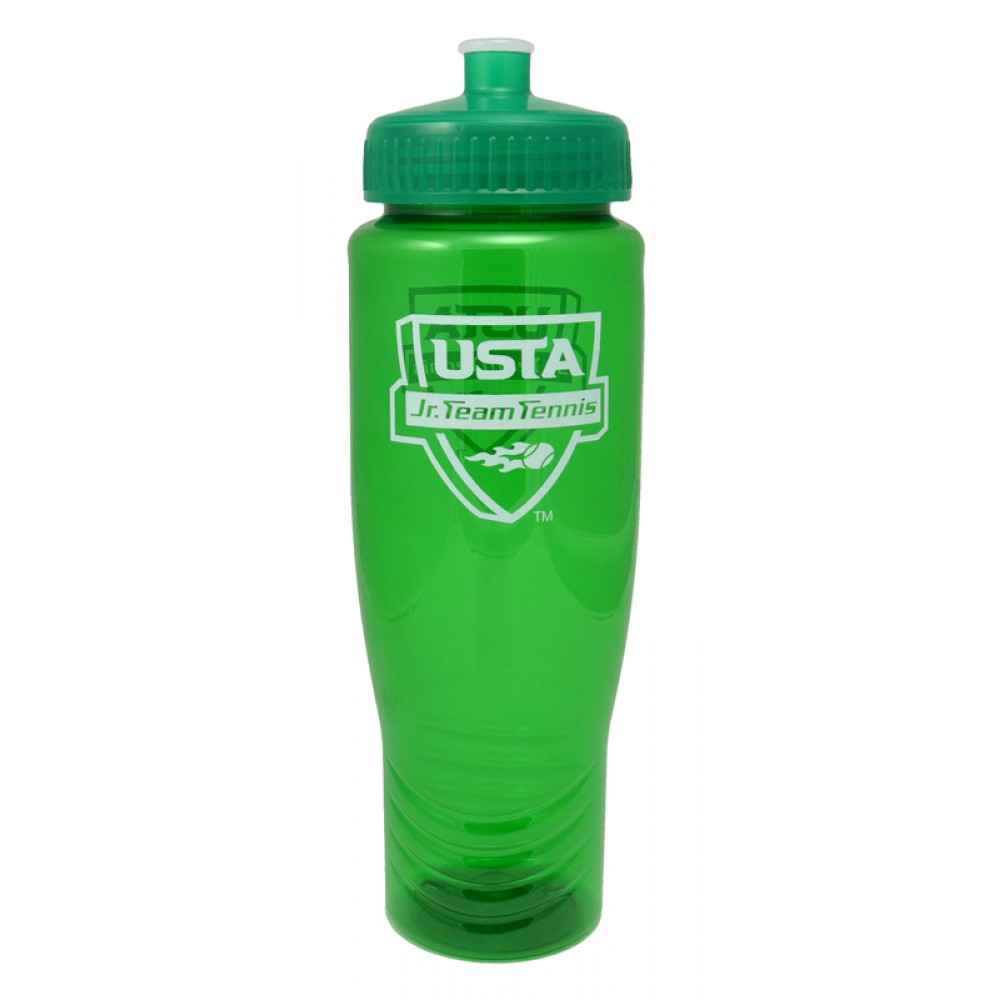28 Oz. "Journey" Poly-Clean Sports Bottle with Logo