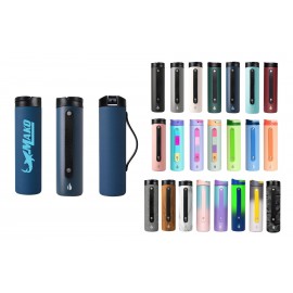 Elemental 20oz Sport Iconic Stainless Steel Water Bottle w/ Drinking Spout and Straw with Logo