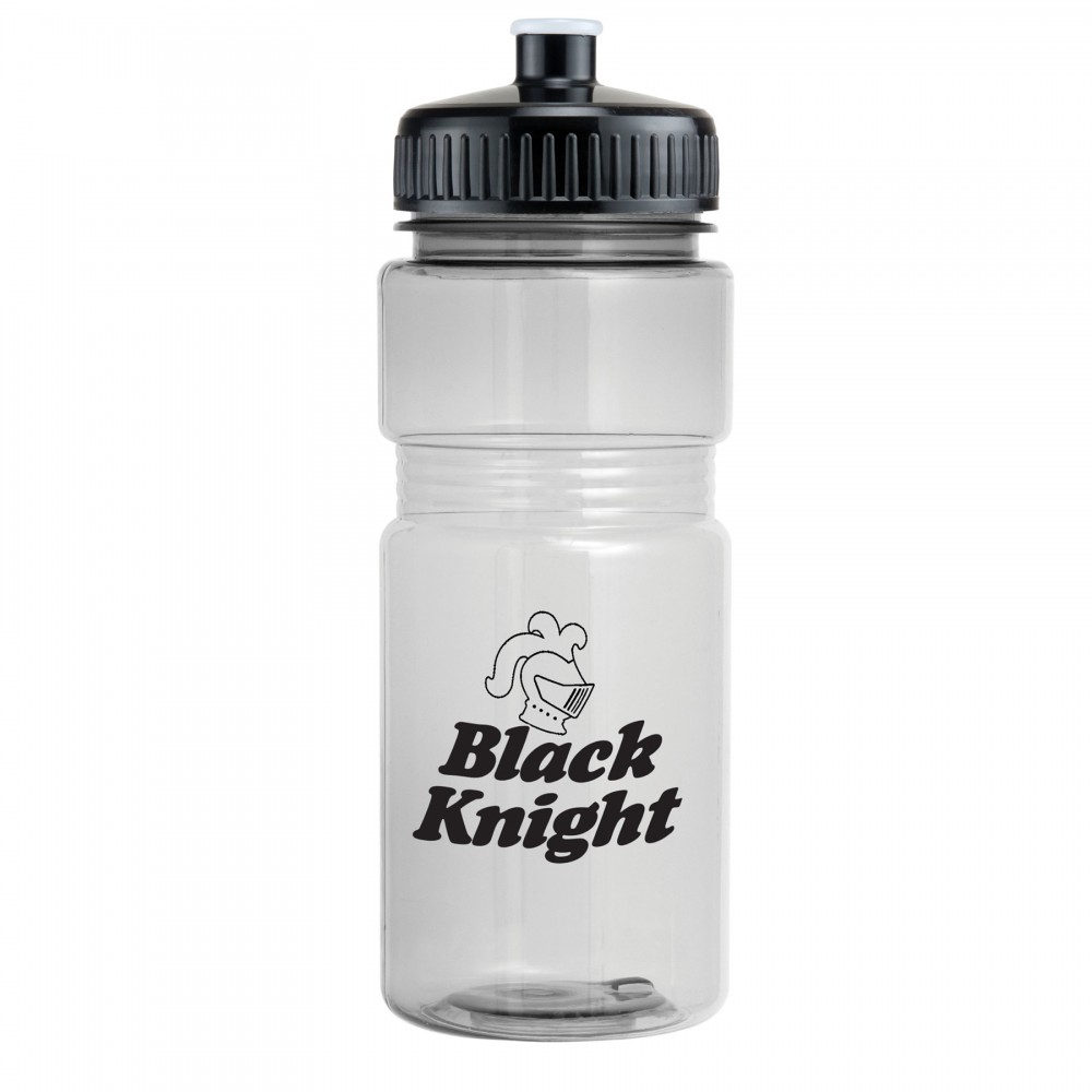 Promotional 20 Oz. Translucent Recreation Bottle w/ Push Pull Lid Promotional 20 Oz. Translucent Recreation Bottle w/ Push Pull Lid