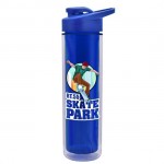 Logo Branded The Chiller 16 Oz. Double Wall Insulated Bottle w/Drink-Thru Lid (Digital)
