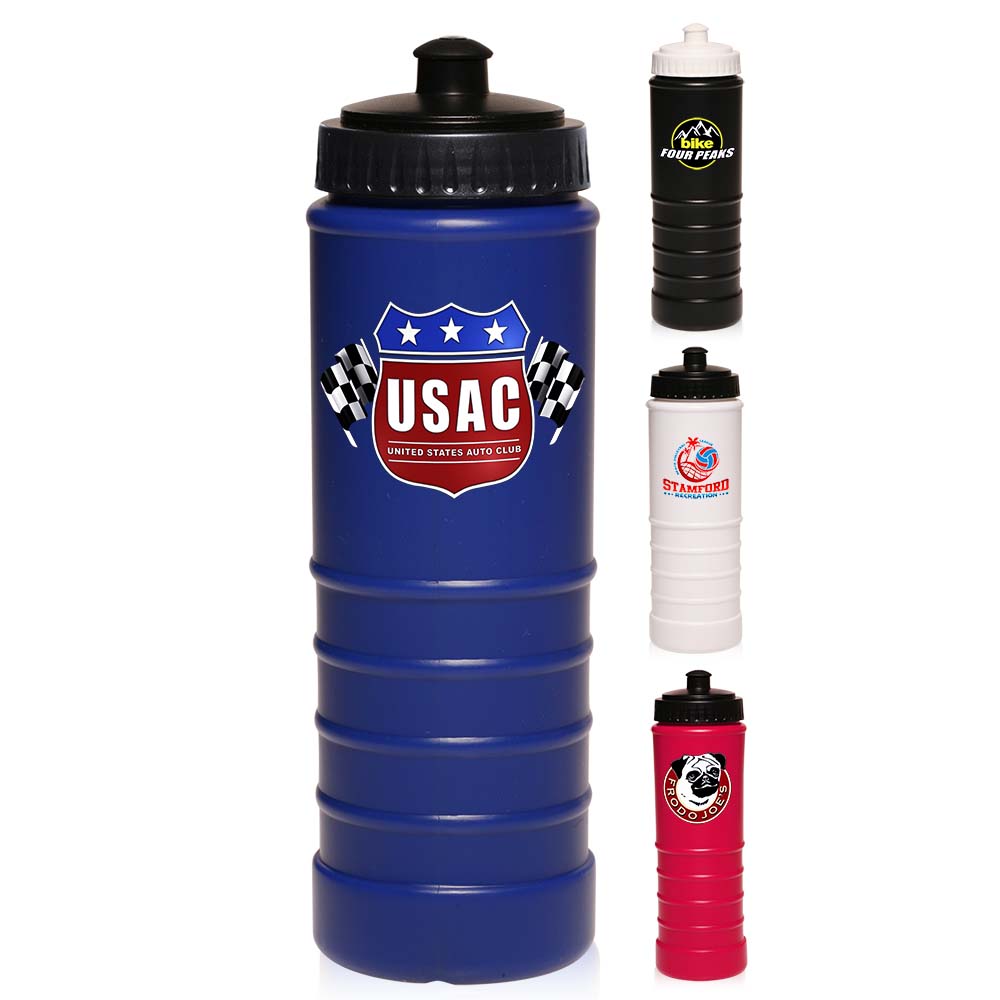 Plastic Water Bottles 23 oz with Logo