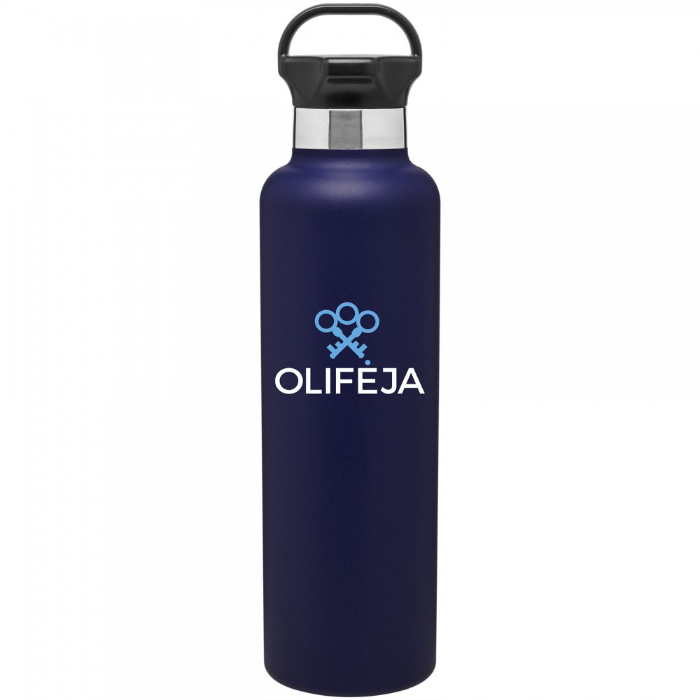 24 oz h2go Ascent (Matte Navy) with Logo 24 oz h2go Ascent (Matte Navy) with Logo