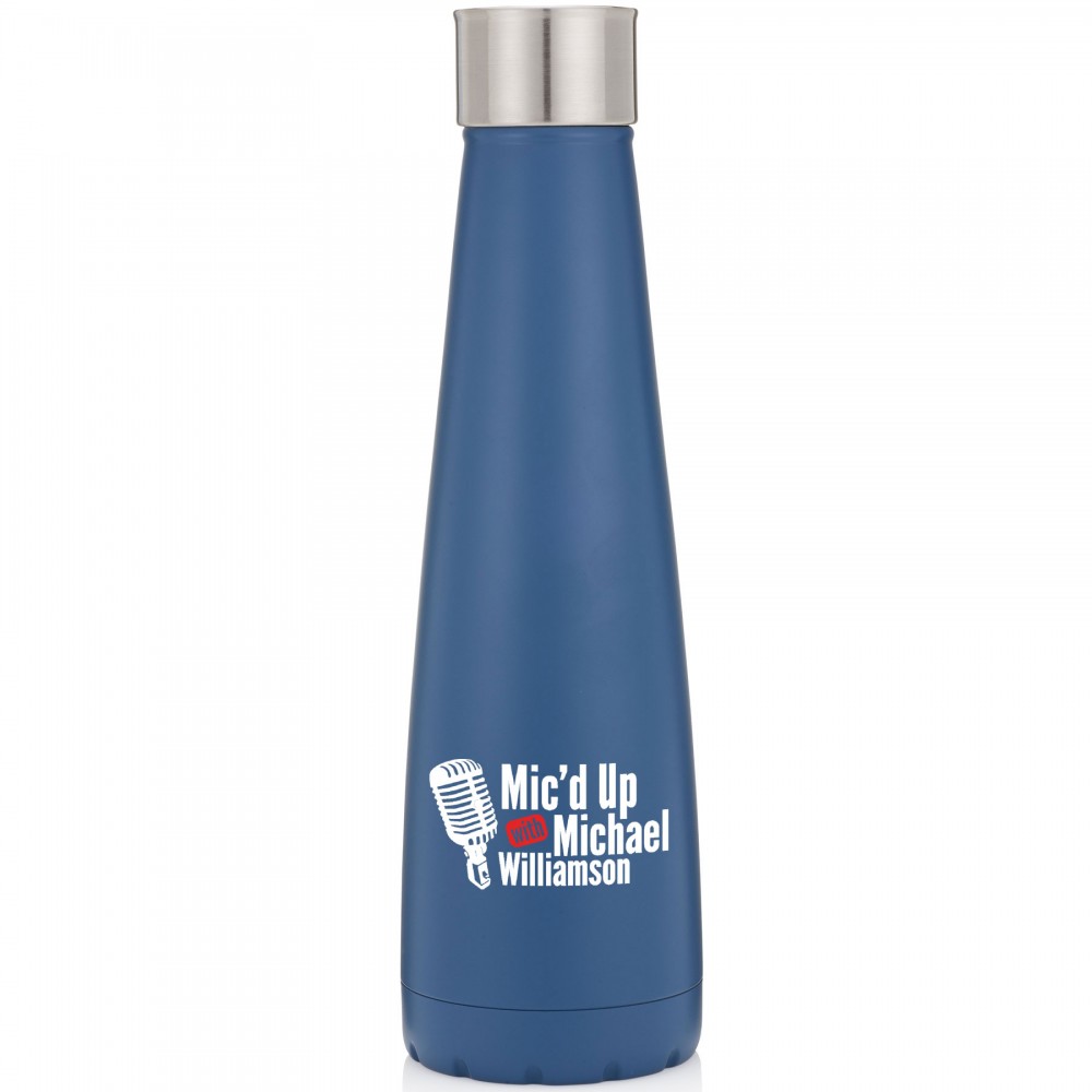 Personalized 16 Oz. The Opera Matted Stainless Steel Vacuum Insulated Bottle