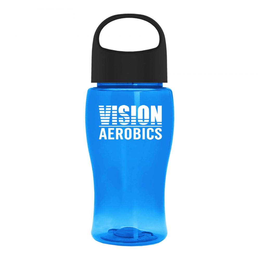 Personalized 18 Oz. Poly-Pure Jr. Transparent Bottle w/Oval Crest Lid Personalized 18 Oz. Poly-Pure Jr. Transparent Bottle w/Oval Crest Lid