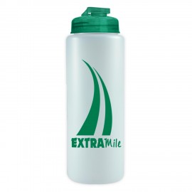 Custom 32 Oz. The Sports Quart Bottle w/Usa Flip Lid  Custom 32 Oz. The Sports Quart Bottle w/Usa Flip Lid