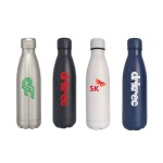 17 Oz. Double Wall Stainless Vacuum Bottle with Logo