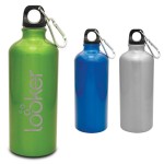 Logo Branded 20 Oz. Aluminum Venice Collection Water Bottle - Laser Etched