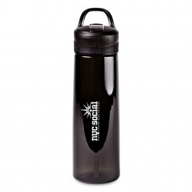 Logo Branded All-Star Sports Bottle - 29 Oz. - Black