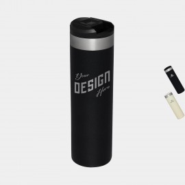 20 oz Stanley Classic Legendary Stainless Steel Insulated Water Bottle with Logo