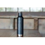 Personalized Spiglo 750mL Bottle - Black & Silver