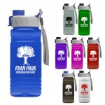Custom 20 Oz. Upcycle Rpet Bottle w/Quick Snap Lid