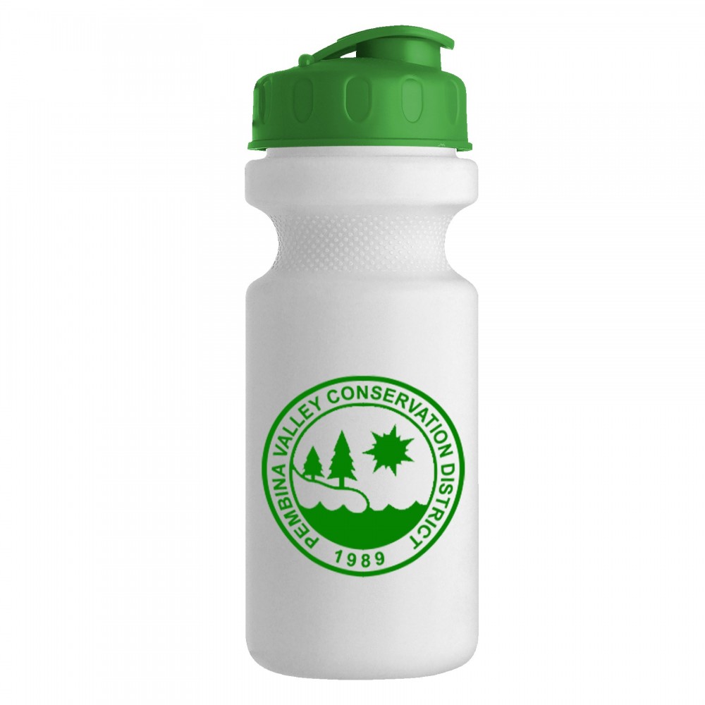 Customized 22 Oz. Eco-Cycle Bottle w/Flip Lid