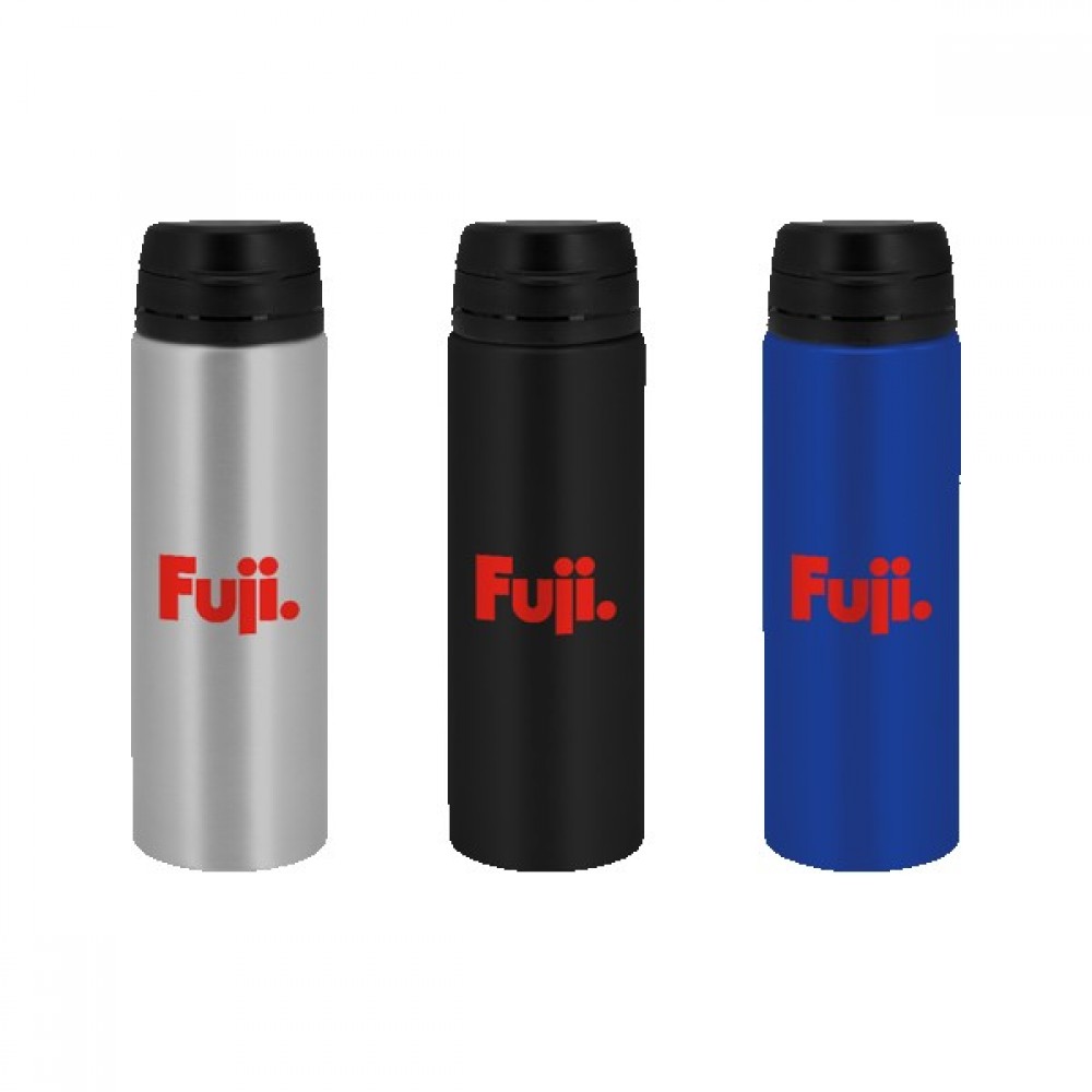 FastFlow Recycled Aluminum Bottle with Flip Lid with Logo