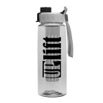 Promotional 24 Oz. Salute Infuser Bottle w/Quick Snap Lid