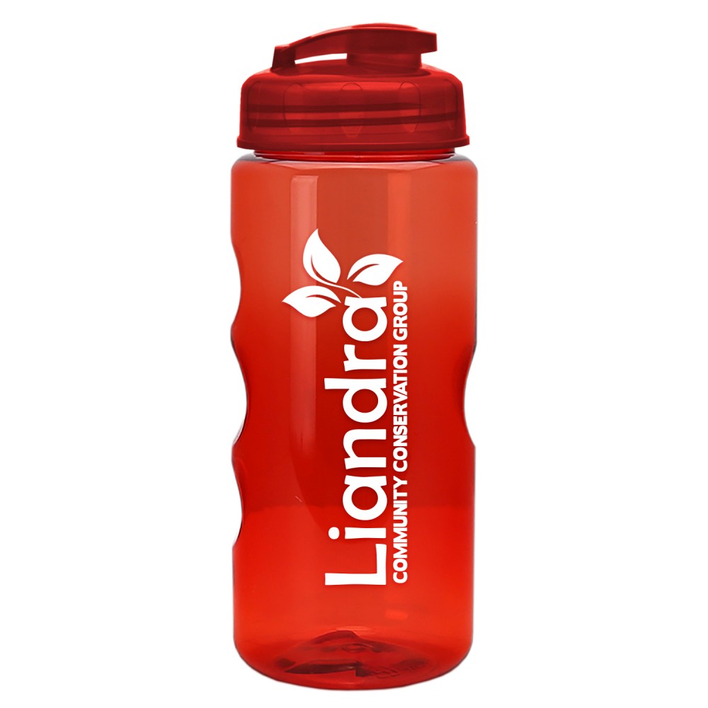 Promotional 22 Oz. Mini Mountain Transparent Bottle w/Flip Lid Promotional 22 Oz. Mini Mountain Transparent Bottle w/Flip Lid
