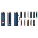 Customized Elemental 20oz Iconic Vacuum Insulated Stainless Steel Water Bottle w/ Strainer