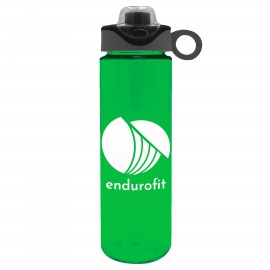 Freedom Bottle - 28 oz.Transparent Tritan ReNew Bottle with Silicone Loop Handle Lid with Logo