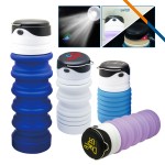 Promotional Luminous Elastic Collapsible Bottle