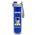 The Chiller 16 Oz. Double Wall Insulated Bottle w/Quick Snap Lid (Digital) with Logo