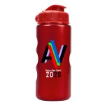 Mini Peak - 22 Oz. Tritan Metalike Bottle w/Flip Lid - Digital Imprinted with Logo