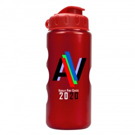 Mini Peak - 22 Oz. Tritan Metalike Bottle w/Flip Lid - Digital Imprinted with Logo