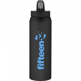 28 oz h2go Allure (Matte Black) with Logo