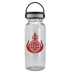 Promotional 18 Oz. Cadet Transparent Sports Bottle w/Ez Grip Lid