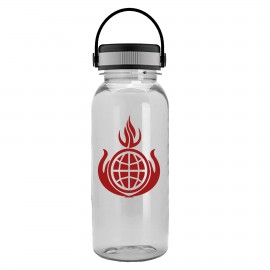 Promotional 18 Oz. Cadet Transparent Sports Bottle w/Ez Grip Lid