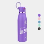 25 oz Takeya Stainless Steel Insulated Traveler Coffee Bottle with Logo