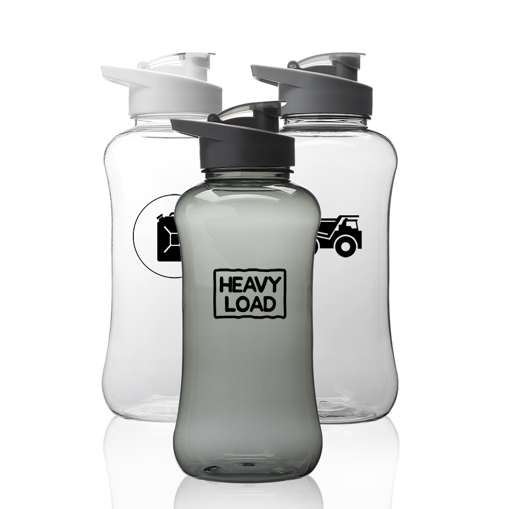 Athlete Plastic Water Bottles 60 oz with Logo