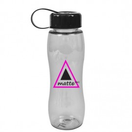 Custom 25 Oz. Tritan Bottle w/Tethered Lid