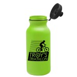 The Omni - 20 Oz. Bike Bottle w/Tethered Push-Pull Lid with Logo