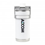 Igloo Twist 'n Chug Bottle - 36 Oz. - White with Logo