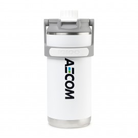 Igloo Twist 'n Chug Bottle - 36 Oz. - White with Logo