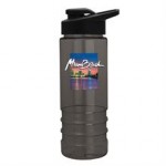24 Oz. Digital Sergeant Transparent Sports Bottle w/Snap Lid - Digital Imprint with Logo