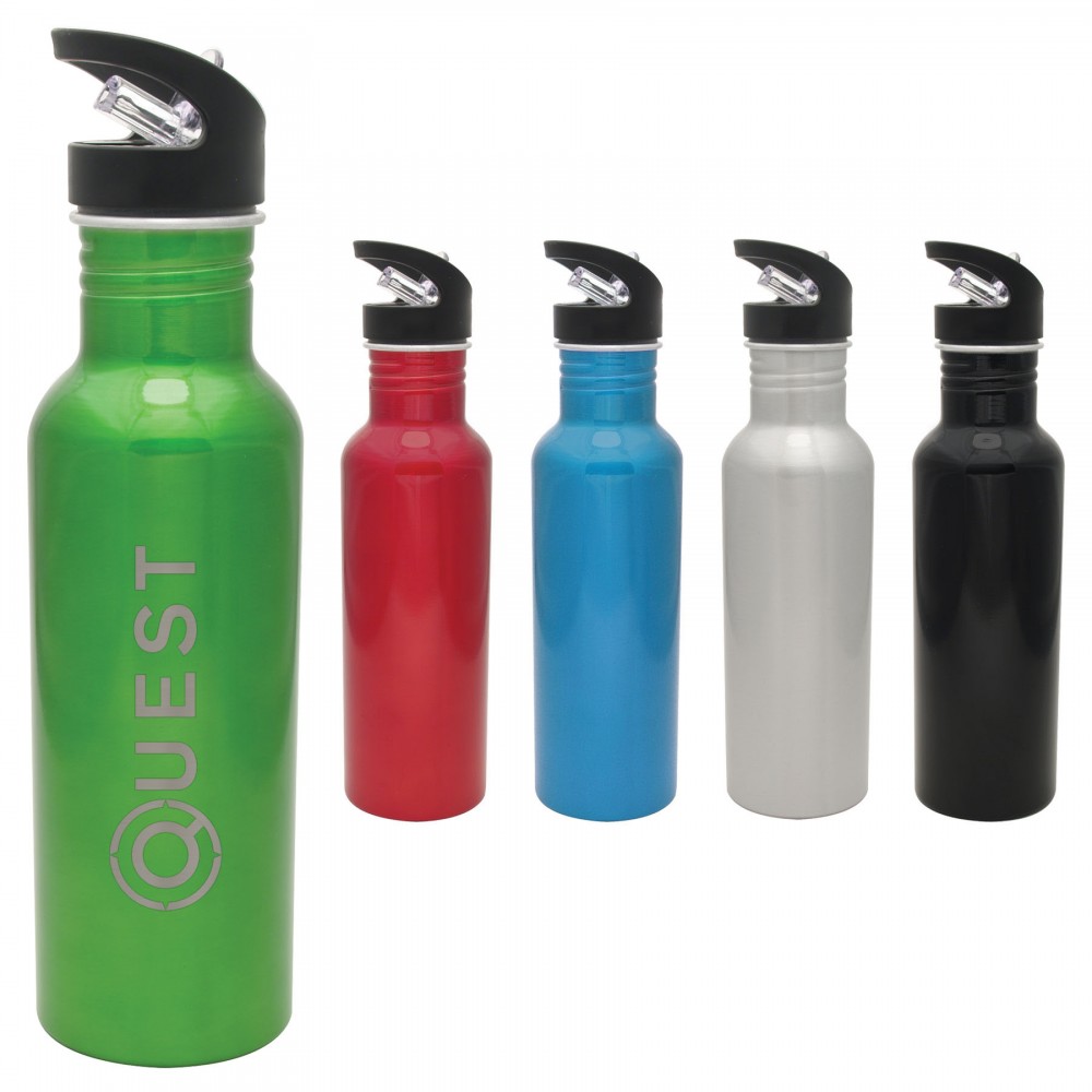 27 Oz. Aluminum Hiker Collection Water Bottle - Laser Etched with Logo