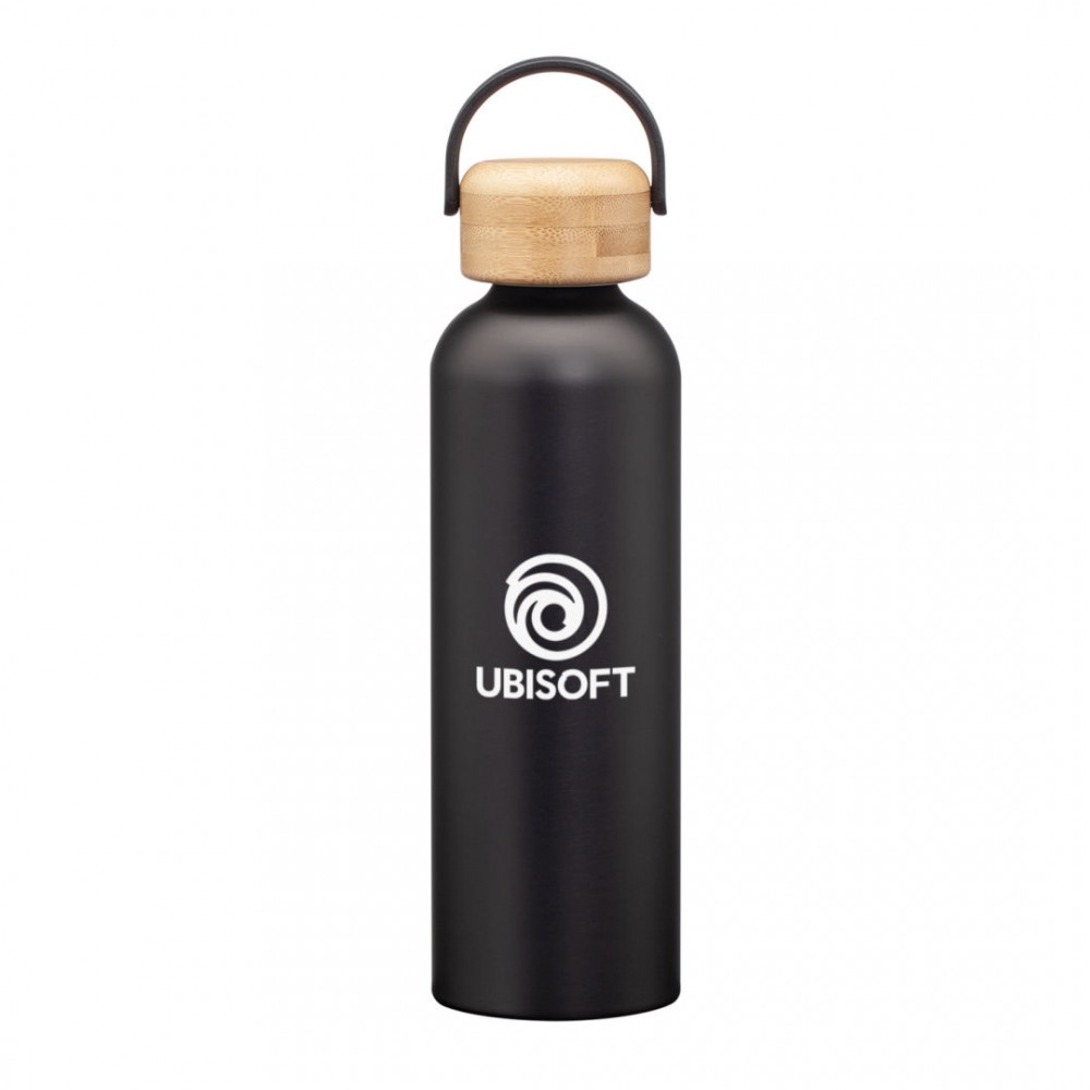 Logo Branded Greenstone Bottle - 24oz Logo Branded Greenstone Bottle - 24oz